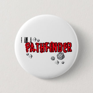 "Pfadfinder, roter" Knopf Button