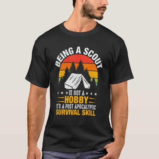 Pfadfinder Sein Ist Kein Hobby Pfadfinder  für Jun T-Shirt (Vorderseite)