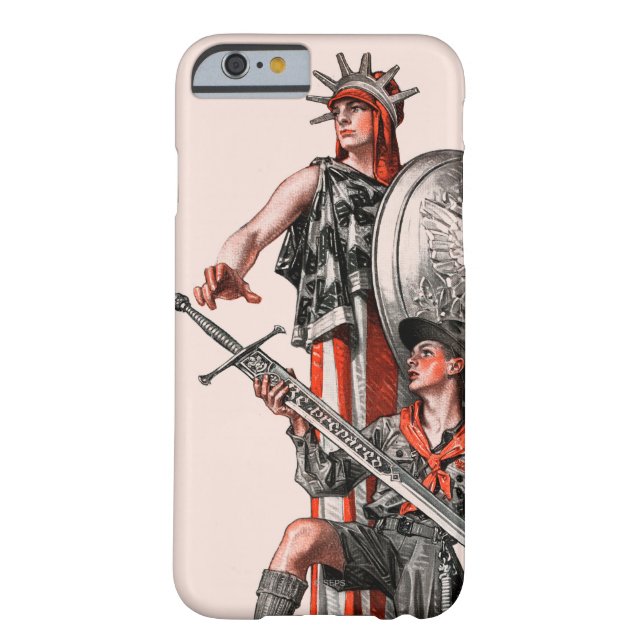 Pfadfinder und Freiheit Case-Mate iPhone Hülle (Rückseite)