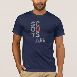 Pfadfinderanforderungen - verantwortlich, ehrlich, T-Shirt