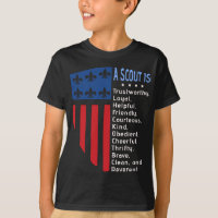 Pfadfindergesetz, US-amerikanische Flag-Pfadfinder