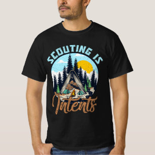 Pfadfinderinnen sind die Inzelte, die sonniges Cam T-Shirt