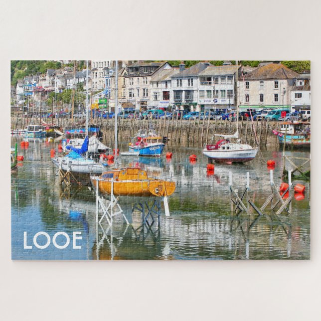 Pfahlboote, Looe, Cornwall, England (Horizontal)