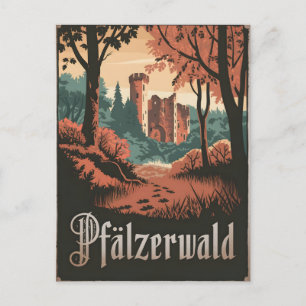 Pfälzerwald Pfalzwald vintage Postkarte
