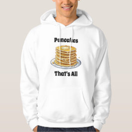Pfannkuchen, das ist alles | NIEDLICHER FEINSCHMEC Hoodie