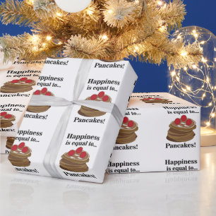 Pfannkuchen-Frühstücksparty Geschenkpapier