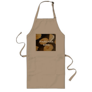 Pfannkuchen-König-Schürze Lange Schürze