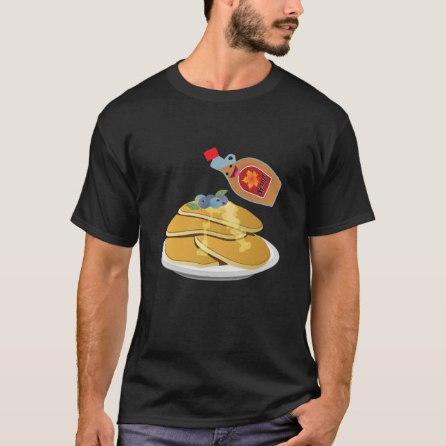Pfannkuchen-Liebhaber-T-Shirt T-Shirt (Vorderseite)