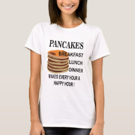 Pfannkuchen machen jede Stunde einen glücklichen P T-Shirt