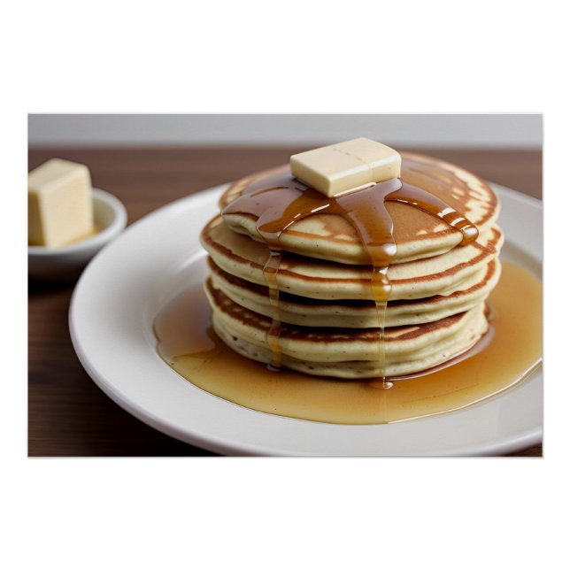 Pfannkuchen Poster (Vorderseite)