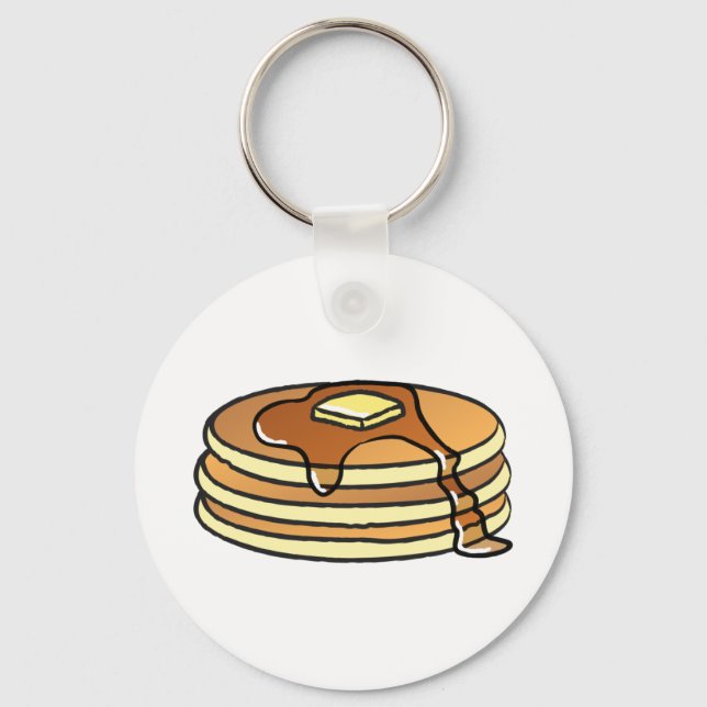 Pfannkuchen - Schlüsselanhänger (Vorderseite)