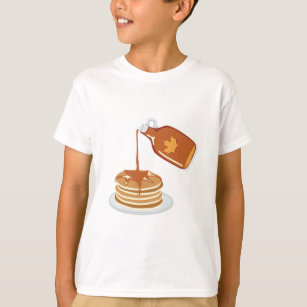Pfannkuchen u. Sirup T-Shirt