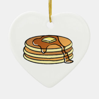 Pfannkuchen - Weihnachtsbaum-Verzierung Keramik Ornament