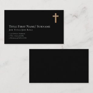 Pfarrer des christlichen Katholischen Priesters, M Visitenkarte