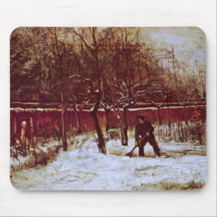 Pfarrgarten in Nuenen von Vincent van Gogh Mousepad