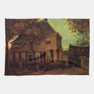 Pfarrhaus in Nuenen von Vincent van Gogh Geschirrtuch