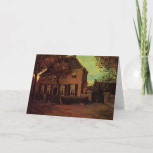 Pfarrhaus in Nuenen von Vincent van Gogh Karte