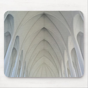 Pfarrkirche und Sehenswürdigkeiten von Reykjavik Mousepad
