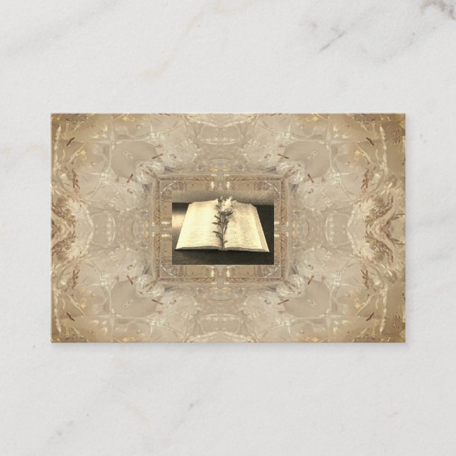 Pfarrkirchenberater, Visitenkarten Visitenkarte (Vorderseite)