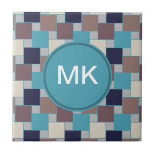 Pfau am Strand Fliese