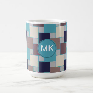 Pfau am Strand Kaffeetasse