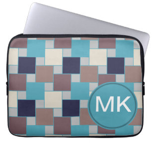 Pfau am Strand Laptopschutzhülle