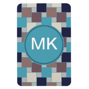 Pfau am Strand Magnet