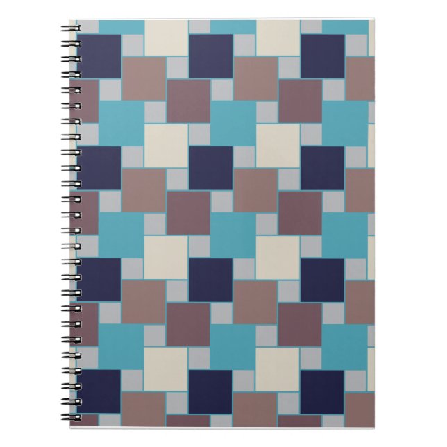 Pfau am Strand Notizblock (Vorderseite)