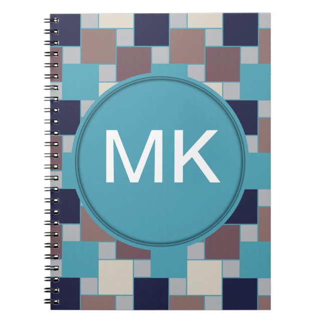 Pfau am Strand Notizblock (Vorderseite)