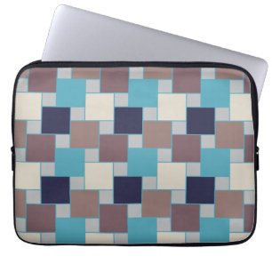 Pfau auf dem Strand Laptopschutzhülle