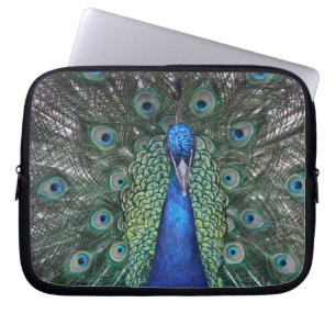 Pfau-Benommenheit Laptopschutzhülle
