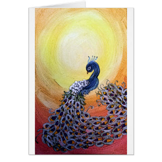 Pfau-Cartoonart