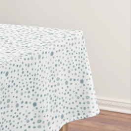 Pfau Confetti Wasserfarbtuch Tafeltuch Tischdecke