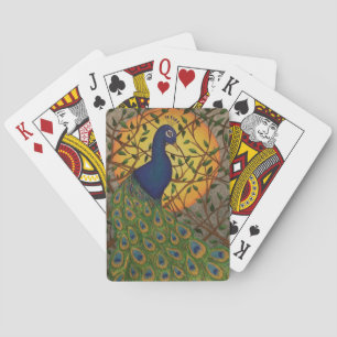 "Pfau der Nacht " Spielkarten