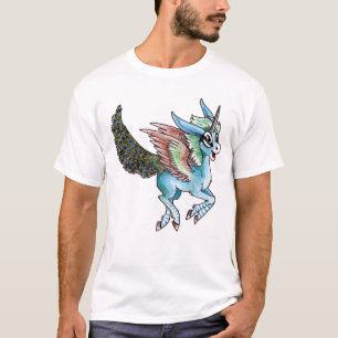 Pfau-Einhorn T-Shirt