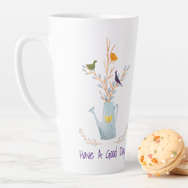 Pfau, Ente und Küken Milchtasse (Beispiel)