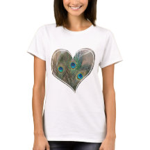 Pfau-Feder-Doppelt-Herz