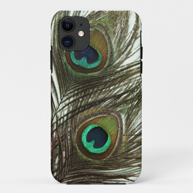 Pfau-Feder iPhone 5 Fall Case-Mate iPhone Hülle (Rückseite)