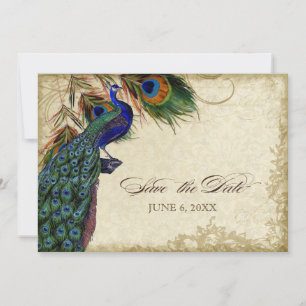 Pfau & Federn "Save the Date" Teefleckig Save The Date