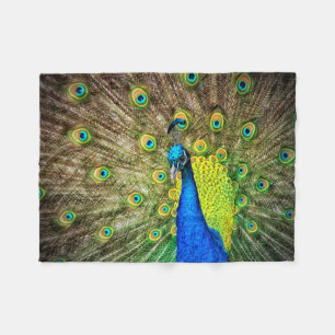 Pfau Fleecedecke