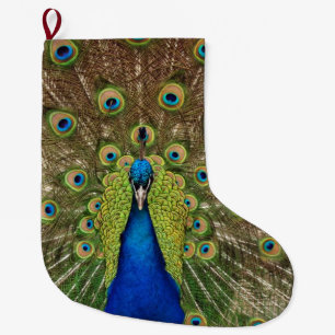 Pfau Großer Weihnachtsstrumpf