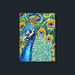 Pfau I Leinwanddruck<br><div class="desc">Tiere</div>