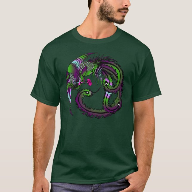 Pfau III T-Shirt (Vorderseite)
