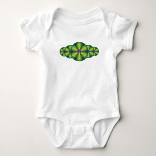 Pfau-Illusion Kinder- und Babyleicht-Shirt Baby Strampler