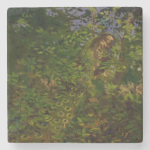 Pfau im Wald (von Abbott Henderson Thayer)