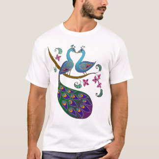 Pfau in Liebe T - Shirt