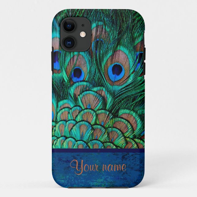 Pfau iphone 5 Fall Case-Mate iPhone Hülle (Rückseite)
