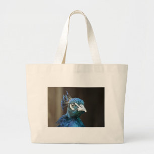 Pfau Jumbo Stoffbeutel