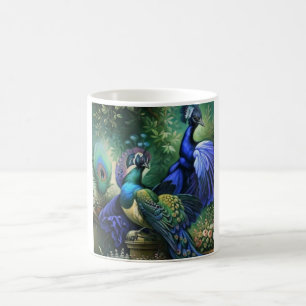 Pfau Kaffee Tasse