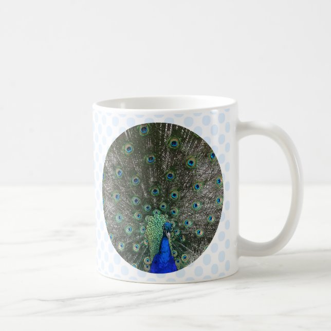 Pfau Kaffeetasse (Rechts)